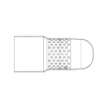 Spark Exhaust inlet DB eater without ECE Multistrada 950 2017-2018 | Multistrada 1200S/Pikes peak 2015-2018