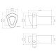 Chicane dB-Killer pour silencieux Force EVO et Konix EVO SPARK