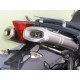 Spark Exhaust homologated RECTANGULAR double silencer SMV 750 Dorsoduro 2008-2016