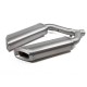 Spark Exhaust homologated RECTANGULAR double silencer SMV 750 Dorsoduro 2008-2016