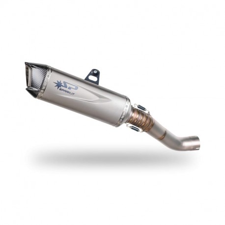 Spark Exhaust racing FORCE EVO titan Slip-on Endschalldämpfer ohne ABE Aprila RSV4 2017- | Tuono V4 2015-