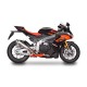 Spark Exhaust titanium Full exhaust system with KONIX silencer without ECE Aprilia RSV4 2017- | Tuono V4 2017-