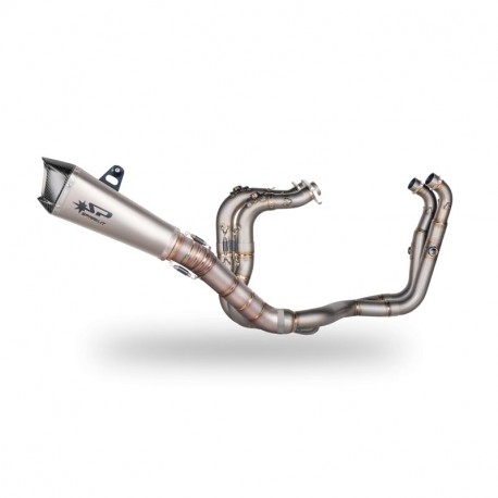 Spark Exhaust titan Komplett Auspuffanlage mit KONIX Endschalldämpfer ohne ABE RSV4 | Tuono V4 2017-2024