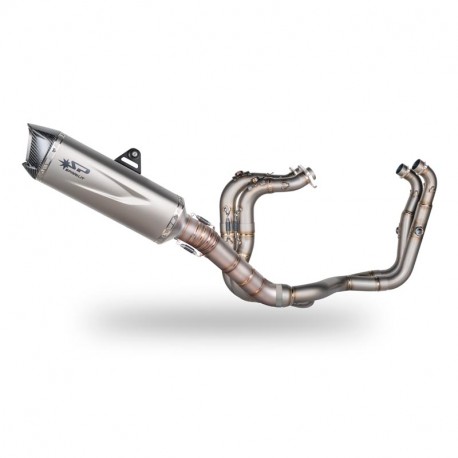 Spark Exhaust full titanium exhaust system with FORCE EVO silencer RSV4 | Tuono V4 2017-2024
