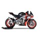 Ligne complète titane racing silencieux Konix Evo SPARK RS/Tuono 660 2020-2024