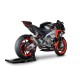 Ligne complète titane silencieux Grid-O Spark Exhaust non homologuée Aprilia RS 660 2020- | Tuono 660 2021-