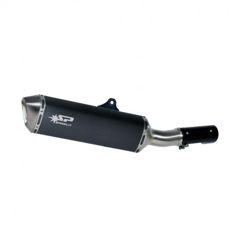 Spark Exhaust Force slip-on silencer with ECE BMW R1200R/RS 2015-2018