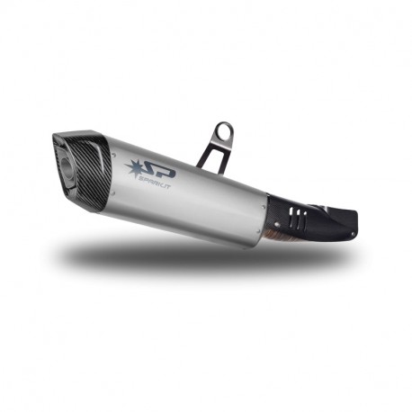 Spark Exhaust Fighter EVO slip-on silencer with ECE BMW R1200GS/ADV 2013-2018 | R1250GS 2019-2023 Spark Exhaust Fighter EVO slip-on silencer with ECE BMW R1200GS/ADV 2013-2018 | R1250GS 2019-2023