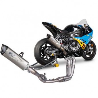 Spark Exhaust EVO 2023 Komplett Auspuffanlage mit 450 mm FORCE EVO Endschalldämpfer S1000RR 2019-2025 | M1000RR 2021-2024