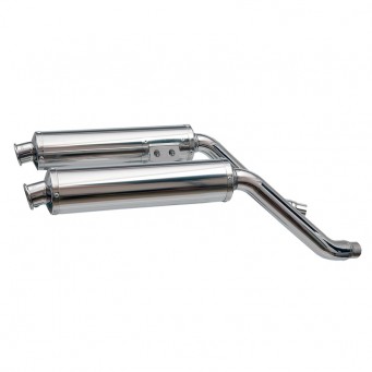 Spark Exhaust zugelassener ROUND&nbsp;Slip-on Doppelschalldämpfer&nbsp;Ducati 750SS/900SS 1998-2003