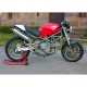 Spark Exhaust zugelassener ROUND&nbsp;Slip-on Doppelschalldämpfer&nbsp;mit ABE Ducati Monster 600 1994-2001 |&nbsp;Monster 900 1993-1999