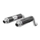 Double Silencieux ronds position haute homologués SPARK Monster 600 1994-2001 Monster 900 1993-1999