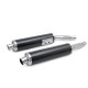 Double Silencieux ronds position basse homologués SPARK Monster 620/695/750/800/900/1000/S4/S4R