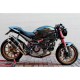 Spark Exhaust homologated 45° ROUND slip-on twin silencer Ducati Monster S2R 800/1000 | 996 S4R 2003-2008