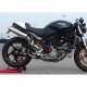 Spark Exhaust homologated slip-on twin silencer Ducati Monster 998 S4RS 2006-2008 | 998 S4R 2007-2008