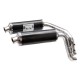 Spark Exhaust homologated slip-on twin silencer Ducati Monster 998 S4RS 2006-2008 | 998 S4R 2007-2008