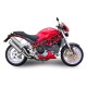 Spark Exhaust homologated slip-on twin silencer Ducati Monster 998 S4RS 2006-2008 | 998 S4R 2007-2008