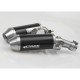 Spark Exhaust ROUND silencers with ECE Hypermotard 796 2010-2012 | Hypermotard 1100/S/EVO/EVO SP 2007-2012