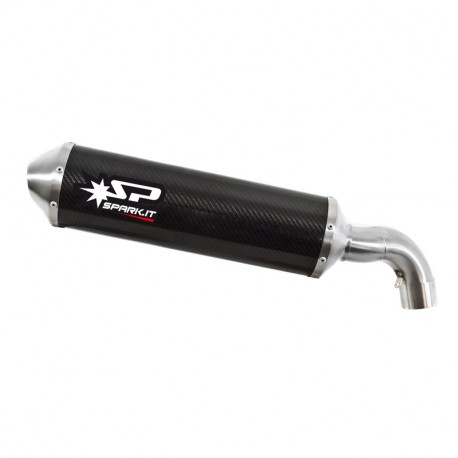 Spark Exhaust OVAL silencer with ECE Ducati Hypermotard 1100/S/EVO/EVO SP 2007-2012
