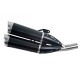 Spark Exhaust EVO5 Titan Doppelschalldämpfer Ducati Diavel 2011-2014