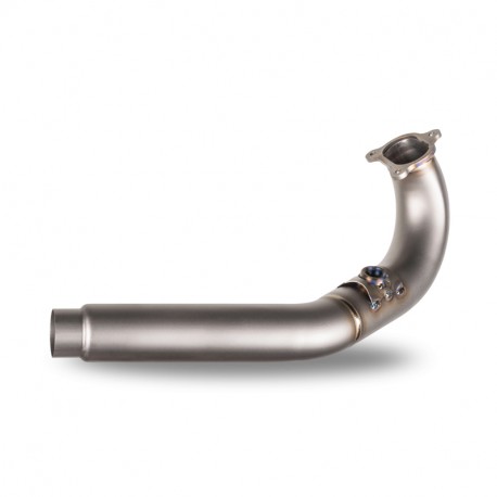 Spark titanium catalytic converter replacement pipe with ECE for Ducati Monster 937 2021-2024