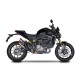 Spark Titan-Katalysator-Ersatzrohr ohne ABE Ducati Monster 937 2021-2024
