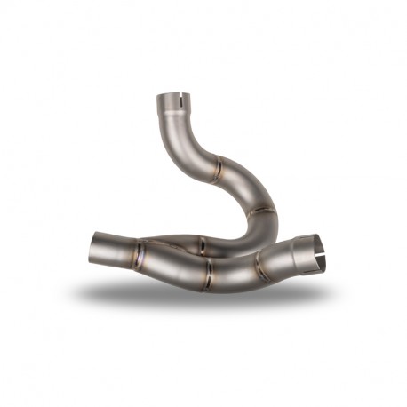 Spark Titanium Catalytic Converter Replacement Pipe without ECE Ducati Monster 937 2021-2024