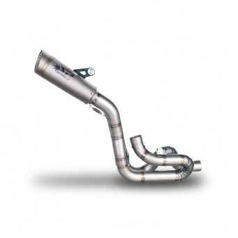 Spark Exhaust 3/4 racing Kit + GRID-O silencer without ECE Panigale V4/V4R/V4S 2018-2024 | Streetfighter V4/S 2020-2024