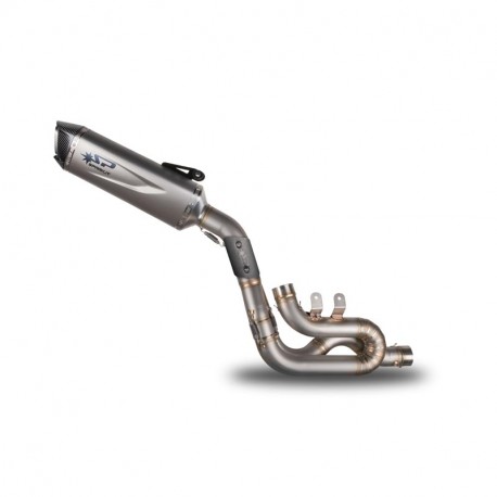 Ligne 3/4 inox silencieux FORCE EVO titane Panigale V4/V4R/V4S 2018-2024, Streetfighter V4 2020-2024 SPARK