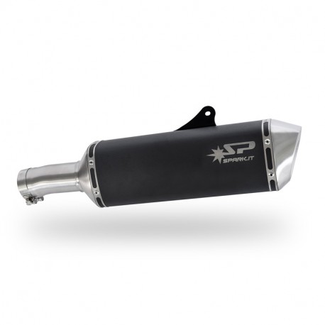 Spark Exhaust FORCE slip-on silencer with ECE Moto Guzzi Griso 8V 2005-2013 Spark Exhaust FORCE slip-on silencer with ECE Moto Guzzi Griso 8V 2005-2013