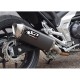 Spark Exhaust&nbsp;FORCE Schalldämpfer&nbsp;mit ABE NC 700 S/X 2012-2014 | NC 750 S/X 2014-2024 |&nbsp;Integra 700/750 2012-2020