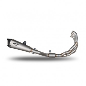 Ligne complète Spark Exhaust avec silencieux Konix EVO Homologué Euro5 ou racing pour Honda CB 650 R / CBR 650 R 2019-2026