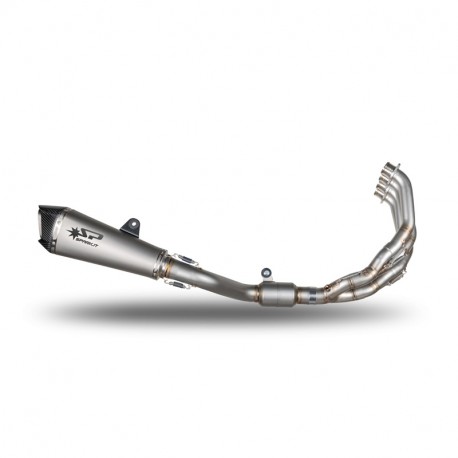 Spark Exhaust Komplett Auspuffanlage mit Konix EVO Endschalldämpfer mit Euro5 ABE oder Racing Honda CB 650 R / CBR650R 2019-2026
