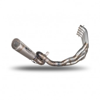 Spark Exhaust Komplette Racing Auspuffanlage mit Grid-O Endschalldämpfer für Honda CB 650 R 2019-2026 | CBR 650R 2019-2026