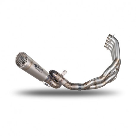 Spark Exhaust Komplette Racing Auspuffanlage mit Grid-O Endschalldämpfer für Honda CB 650 R 2019-2026 | CBR 650R 2019-2026