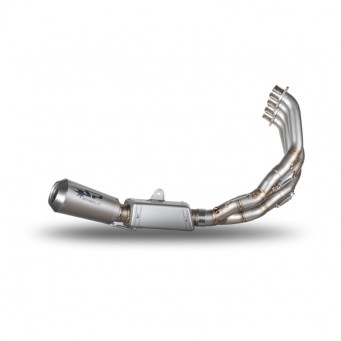 Spark Exhaust Euro5 Komplett Auspuffanlage mit MOTOGP Endschalldämpfer CB650R | CBR650R 2019-2024