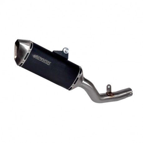 Spark Exhaust&nbsp;FORCE Slip-on Endschalldämpfer&nbsp;mit ABE Kawasaki&nbsp;Z800&nbsp;2013-2016