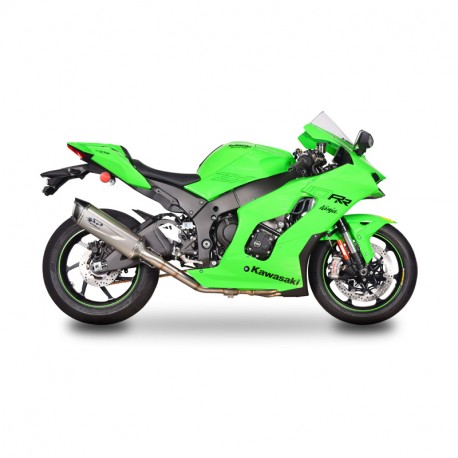 Spark Exhaust racing titan 3/4 Kit + FORCE EVO Endschalldämpfer ohne ABE Kawasaki Ninja 1000 ZX-10R/RR 2021-2025