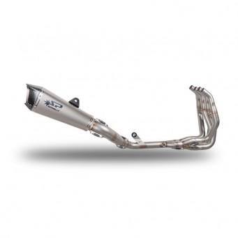 Spark Exhaust Edelstahl Komplett Auspuffanlage mit Konix EVO Endschalldämpfer Kawasaki ZX-4RR 2024-2025