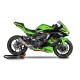 Ligne complète racing inox silencieux Grid-O titane ZX-4R 2024 SPARK