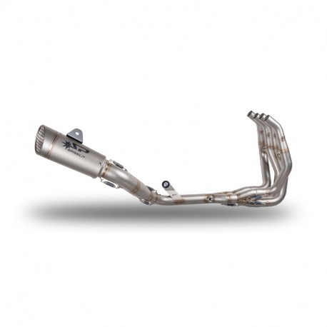 Spark Exhaust racing Komplett Auspuffanlage mit&nbsp;GRID-O Endschalldämpfer ohne ABE Kawasaki ZX-4R/RR 2024