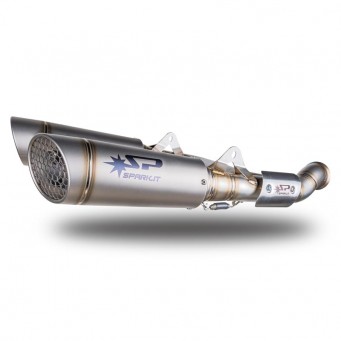 Spark Exhaust homologierter 3/4 Kit + GRID-O Doppelschalldämpfer Duke 890/R/Adventure 2020-2023 | Duke 790/R/Adventure 2018-
