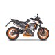 Spark Exhaust homologierter 3/4 Kit + GRID-O Doppelschalldämpfer Duke 890/R/Adventure 2020-2023 | Duke 790/R/Adventure 2018-