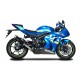 Silencieux type Konix dark style GSXR1000 2017-2021 SPARK