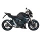 Spark Exhaust GP STYLE slip-on silencer with ECE Suzuki GSR-750 2011-2016
