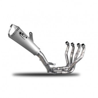 Spark Exhaust Edelstahl komplette Auspuffanlage mit KONIX Titan Endschalldämpfer mit ABE GSX-R 1000 2017-2021