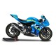 Spark Exhaust full exhaust system with KONIX titanium silencer GSX-R 1000 2017-2023
