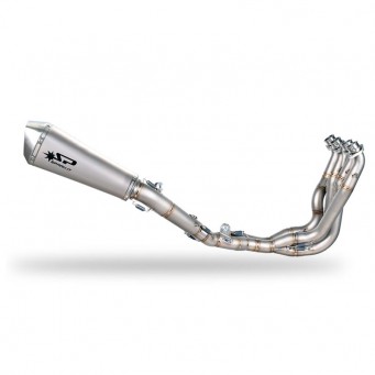 Spark Exhaust&nbsp;racing Komplett Auspuffanlage mit KONIX Endschalldämpfer ohne ABE GSX-R1000 2017-2021