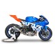 Spark Exhaust racing Komplette Auspuffanlage mit GRID-O Endschalldämpfer ohne ABE GSX-R1000 2017-2021