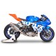 Spark Exhaust racing Komplett Auspuffanlage mit FORCE Endschalldämpfer GSX-R1000 2017-2021
